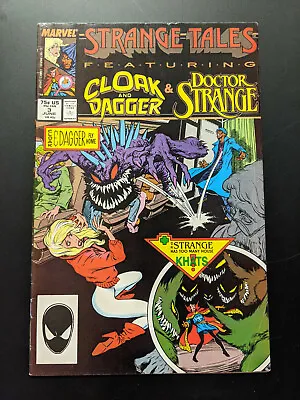 Buy Strange Tales #3, 1987, Marvel Comic, Dr Strange, Cloak And Dagger FREE UK POST • 5.49£