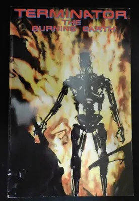 Buy Terminator The Burning Earth Now Tpb Comic 1st Print Fortier Alex Ross 1990 Fn+ • 8£