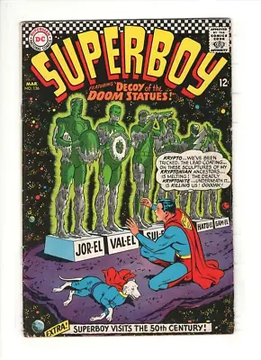 Buy SUPERBOY #136 VG+, Curt Swan Cover & Art, Krypto Story, George Papp Art, DC 1967 • 4.74£