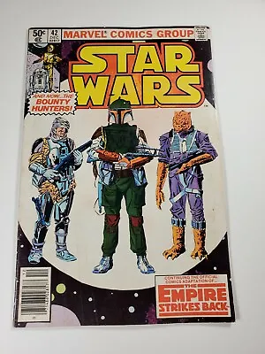 Buy Marvel STAR WARS Issue #42 (Dec,1980) Boba Fett First App. - Newsstand Version • 129.18£