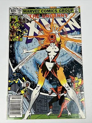 Buy Uncanny X-Men #164 | 1st App Of Binary Ms Marvel Carol Danvers Newsstand • 18.97£