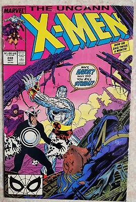 Buy Uncanny X-Men #248 Marvel Comics 1989 • 7.86£
