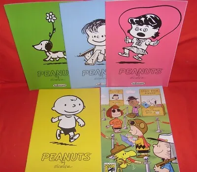 Buy Peanuts 1-4 + 1 Sdcc Kaboom Variant Comic Set Complete Charles Schulz 2012 Nm • 7.91£