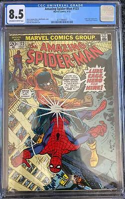 Buy Amazing Spiderman #123 CGC 8.5 • 151.91£