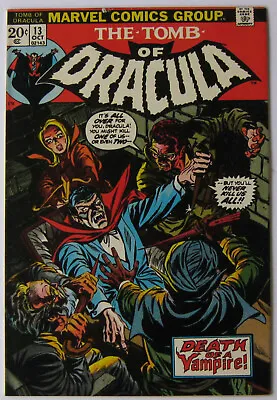 Buy Tomb Of Dracula #13 (Oct 1973, Marvel), FN-VFN Condition (7.0), Origin Of Blade • 73.92£