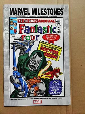 Buy Marvel Fantastic Four Annual 2 VF Origin Doom Milestones Rare Very Low Print Run • 15.02£