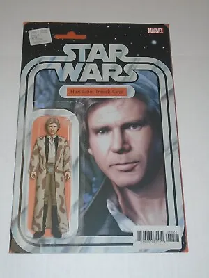 Buy STAR WARS #66 (2019) Han Solo Trench Coat Action Figure Variant Cover • 3.21£
