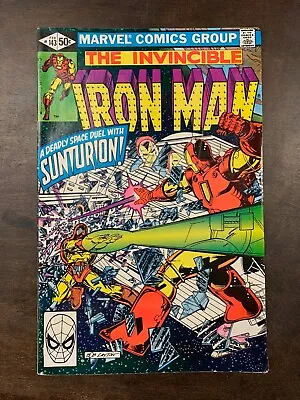 Buy Iron Man #143   (marvel Comics)  1981 Vg • 3.99£