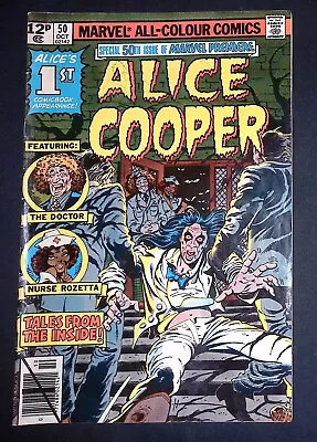 Buy Marvel Premiere #50 Bronze Age Marvel Comics 1st Appearance Of Alice Cooper F- • 34.99£