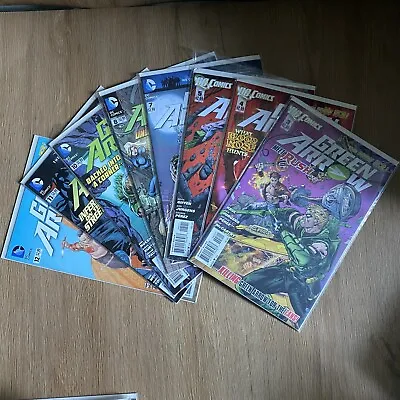 Buy Green Arrow DC Comics - New 52 - Issue 3,4,5,7,8,10,11,12 - VGC • 8.09£