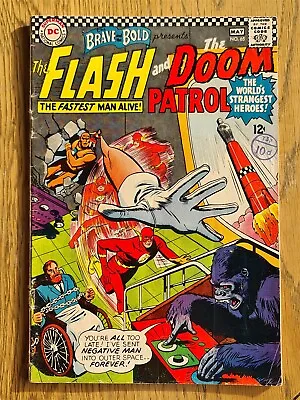 Buy Brave And The Bold #65 Vg- (3.5) May 1966 Flash Doom Patrol Dc Comics <** • 14.99£
