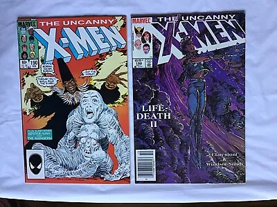 Buy Uncanny X-Men #190 Spider-Man/Avengers + #196 Forge Cameo/Claremont*High*Grade😮 • 7.69£