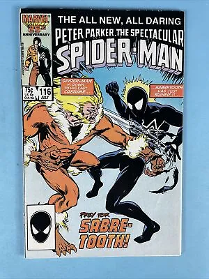 Buy Spectacular Spider-Man #116  1986    1st Foreigner • 27.81£