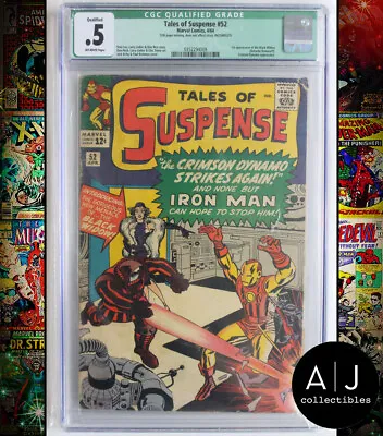 Buy Tales Of Suspense #52 CGC Qualified 0.5 (Marvel) 1964 • 389.06£