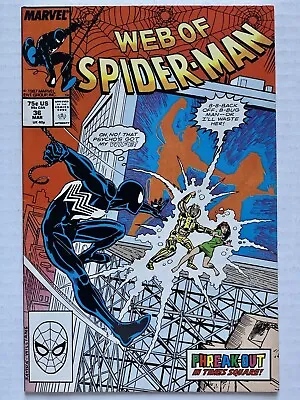 Buy Web Of Spider-Man #36 (1988) 1st Appearance Of Tombstone (NM/9.4) KEY - VINTAGE • 67.53£