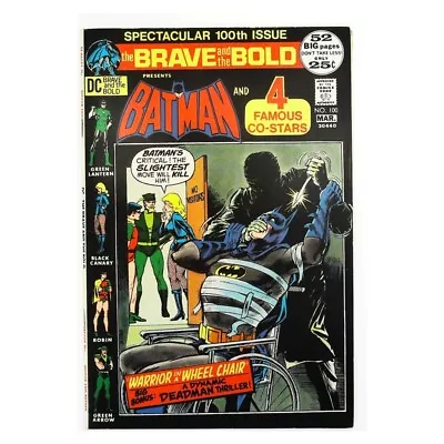Buy Brave And The Bold (1955 Series) #100 In Very Fine Condition. DC Comics [r] • 41.16£