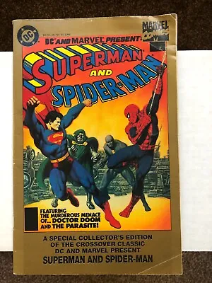 Buy Superman And Spider-Man (1995) Marvel Treasury 28, Superman Vs Hulk,Wonder Woman • 9.99£