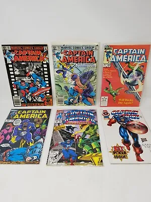 Buy Marvel Comics Captain America #281, 282, 297, 315, 396, & 1 Lot Of 6 • 35.57£