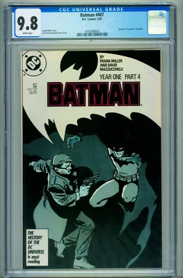 Buy BATMAN #407 CGC 9.8 1987-DC Year One-comic Book 4343008005 • 126.99£