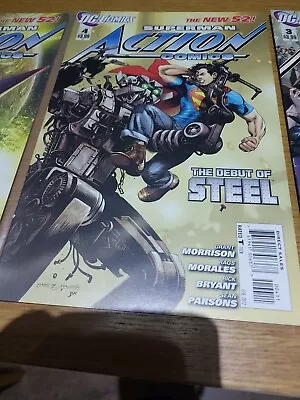 Buy Superman Action Comics. The New 52. 2011. Issues 1 - 5  • 20£