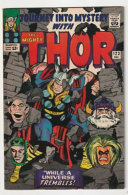 Buy Journey Into Mystery #123 (Marvel Comics 1965) FN Thor Absorbing Man Jack Kirby • 27.18£