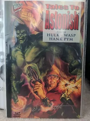 Buy Tales To Astonish #1 Hulk / Wasp / Hank Pym Signed By John Estes With Coa N/m • 9.99£