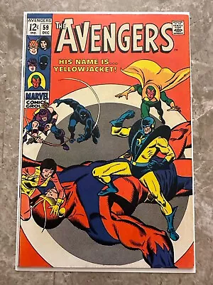 Buy Avengers #59 FN- (Marvel Comics 1968) - Solid Copy • 27.67£