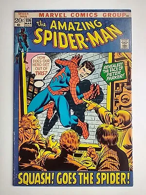 Buy Marvel Comics Amazing Spider-Man #106 1st Appearance Spider-Slayer Mark IV VF- • 74.93£
