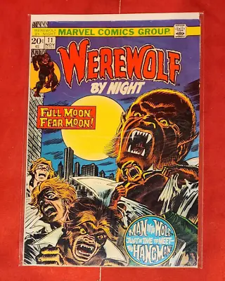 Buy Marvel Comics Werewolf By Night #11 1973 • 15.80£