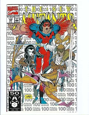 Buy New Mutants 100, NM- 9.2, Marvel 1991, 3rd Print, 1st App X-Force, Rob Liefeld • 7.43£