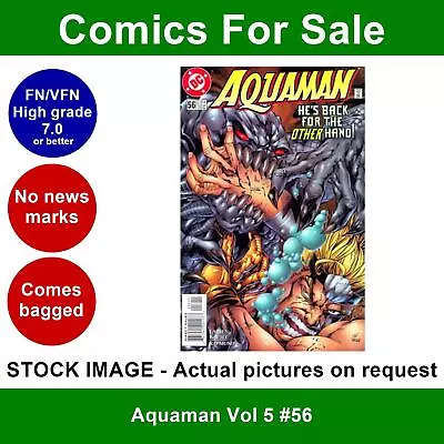 Buy DC Aquaman Vol 5 #56 Comic - FN/VFN Clean 01 June 1999 • 4.99£