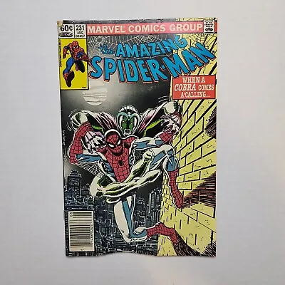 Buy The Amazing Spider-Man Vol. 1 No. 241 Comic Book 1982 Damaged Cobra • 5.14£
