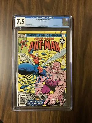 Buy Marvel Premiere #48 CGC Graded 7.5 2nd Scott Lang Ant Man 2nd Cassie Lang • 109.58£