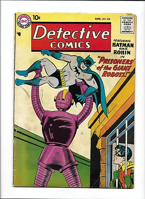 Buy Detective Comics #258 [1958 Gd]  Prisoners Of The Giant Robots!  • 78.98£