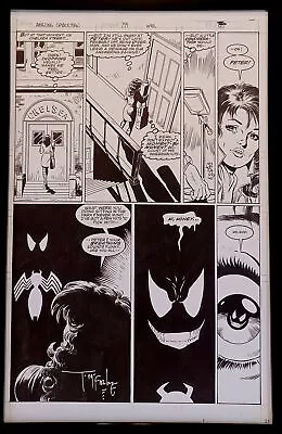 Buy Amazing Spider-Man #299 Pg. 21 By Todd McFarlane 11x17 FRAMED Original Art Print • 47.39£