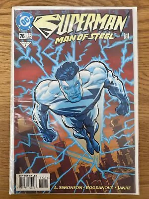 Buy Superman: The Man Of Steel #76 February 1998 Simonson / Bogdanove DC Comics • 0.99£