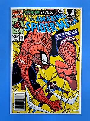 Buy Amazing Spider-Man #345 Newsstand Marvel (1991) 1st Cletus Kasady Carnage NM🕷🔥 • 14.29£