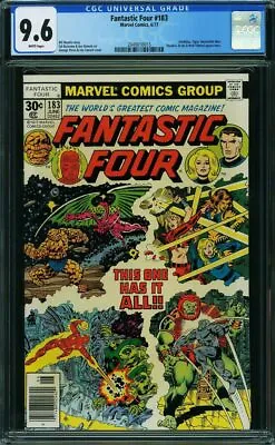 Buy Fantastic Four #183 (Marvel, 1977) CGC 9.6 • 118.26£