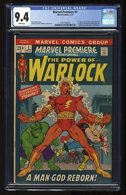 Buy Marvel Premiere (1972) #1 CGC NM 9.4 1st Appearance HIM Adam Warlock! Marvel • 673.27£