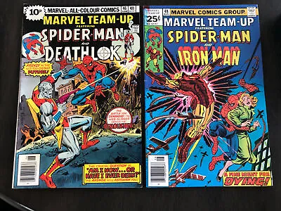 Buy Marvel Team-up #46, 48, 49 & 55. 4 Great  Issues From 1976/77 • 8£