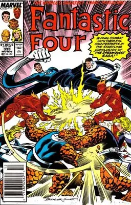 Buy FANTASTIC FOUR #333 (1989) NM | 'The Dream Is Dead' | Rich Buckler | NEWSSTAND • 3.16£