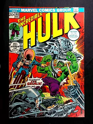 Buy Incredible Hulk #163 FN/VF 7.0 1st Gremlin Herb Trimpe Art Vintage Marvel 1973 • 32.16£