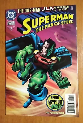 Buy Superman The Man Of Steel #92 - DC Comics 1st Print • 6.99£