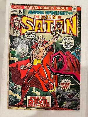 Buy Marvel Spotlight #13 Comic Book  2nd App Satana, 1st App Marduk & Victoria • 2.63£
