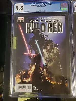 Buy Star Wars The Rise Of Kylo Ren 3 CGC 9.8 Clayton Crain Cover • 188.68£