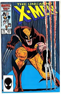 Buy Uncanny X-Men (1963) #207 VF/NM 9.0 John Romita Jr Wolverine Cover • 10.71£