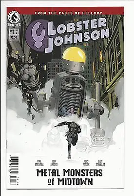 Buy LOBSTER JOHNSON: METAL MONSTERS OF MIDTOWN #1 (Dark Horse Comics 2016) NM NEW • 3.50£