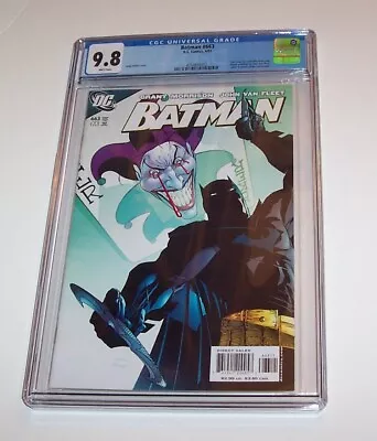 Buy Batman #663 - DC 2006 Modern Age Issue - CGC NM/MT 9.8 - Joker Cover And Story • 68.36£