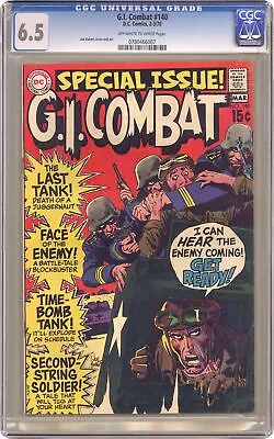 Buy GI Combat #140 CGC 6.5 1970 0780466007 • 36.37£
