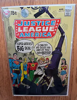 Buy Justice League Of America 73 DC Comics 4.5 Subscription Crease - E33-56 • 15.85£